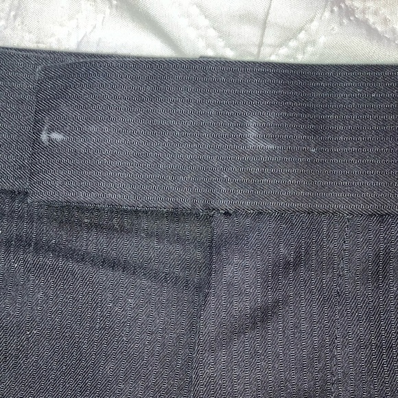 Perry Ellis Men's Black Pants pleated - Picture 9 of 16